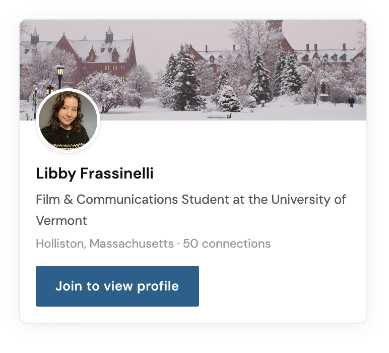 Libby Frassinelli LinkedIn profile
